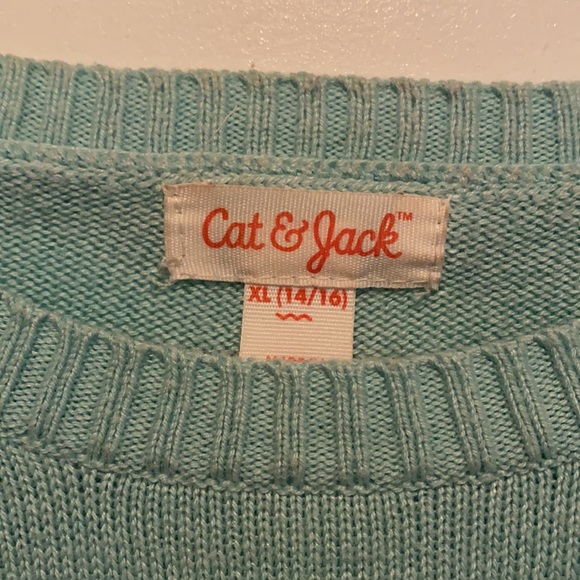Cat & Jack Sequence Bear Sweater - Picture 2 of 3